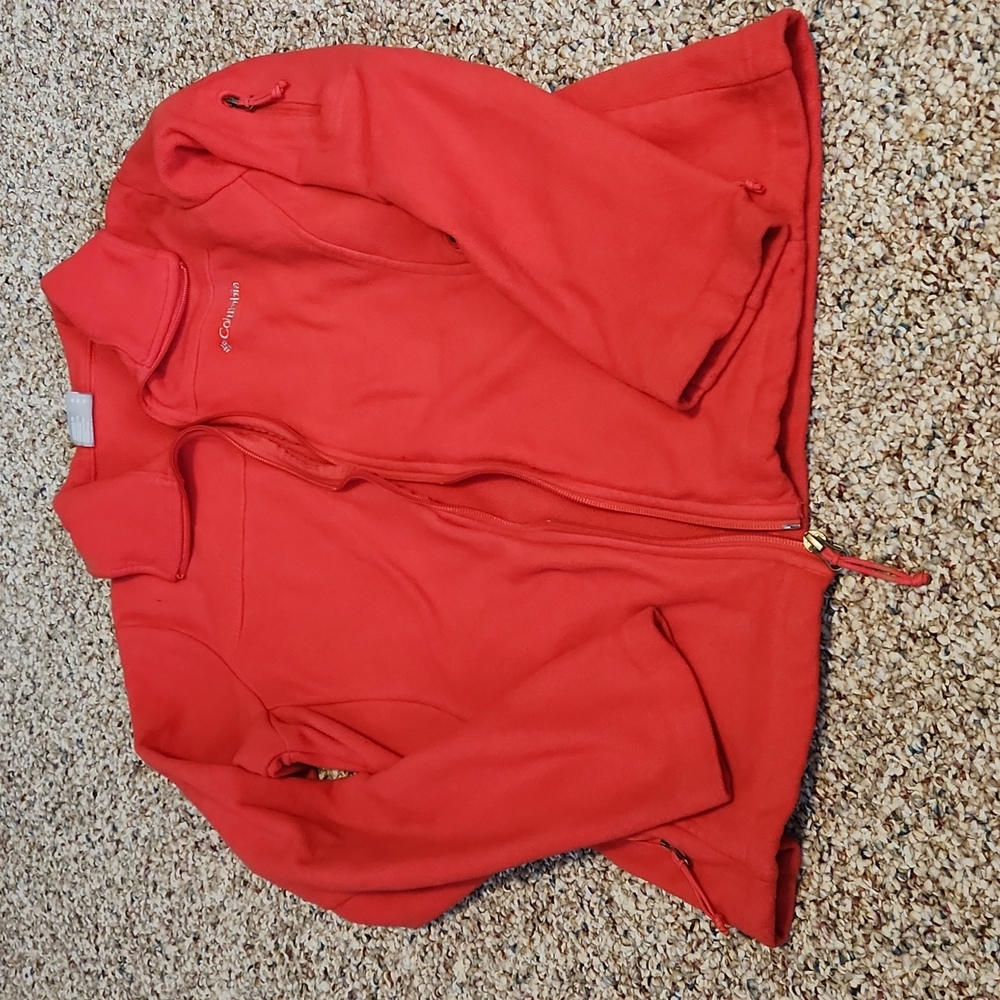 Columbia zip up fleece ladies M